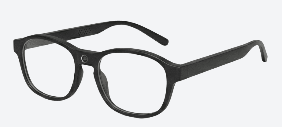 Beacon smart glasses with embedded camera for real-time obstacle detection